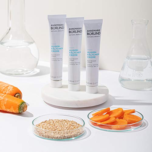 ANNEMARIE B?RLIND ? Eye Wrinkle Cream ? Natural Vitamin C + E Anti Aging Eye Cream for Smoothed, Brighter, and Plump Skin With New Elasticity ? 0.67 Oz