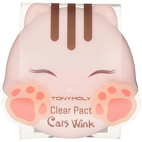 TONYMOLY Cats Wink Clear Pact, 01 Clear Skin