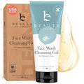 Beauty by Earth Clean Face Wash - USA Made with Organic & Natural Ingredients, Non-Toxic Facial Cleanser