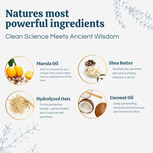 Sweet Pistachio Silk Body Cream with Marula Oil & Shea Butter | Gourmand Pistachio, Cotton Candy & Vanilla Scent | Deeply Hydrating Moisturizer for Dry, Sensitive Skin