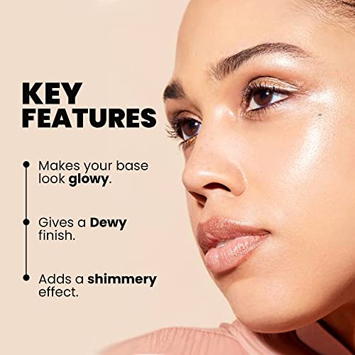 MARS Illuminating Highlighter Makeup Base Primer - 45 ml (PINK BEAM-02)