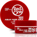 Redone Hair Wax Red 150ml | Ultra Hold & Maximum Control | High Shine Styling Wax for Men & Women | Edge Control & Non-Sticky Finish | Strawberry Scent | Professional Barber Hair