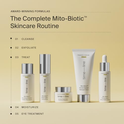 Timeline Mitopure¢â Travel Size Dewy Cream Lightweight Moisturizer With Peptides to Hydrate, Plump & Protect Dry Skin - .51 Fl Oz