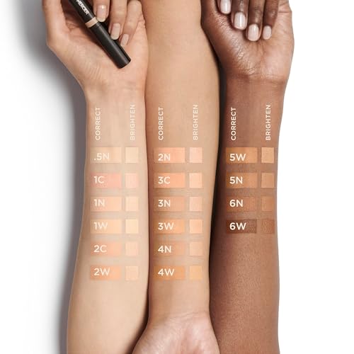 Laura Mercier Secret Camouflage Brighten and Correct Duo, 2-in-1 Face and Under Eye Concealer Stick, Blurs Imperfections and Reduces Appearance of Undereye Dark Circles, Full Coverage