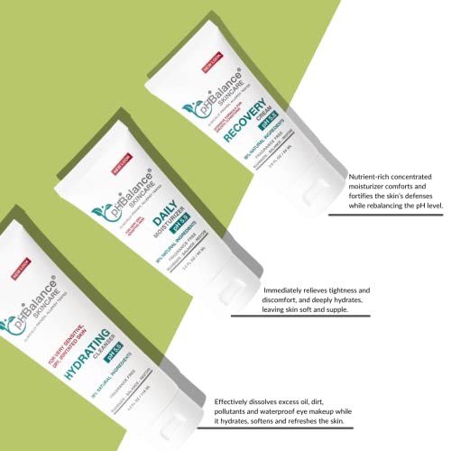 Recovery Cream - PH BALANCE SKINCARE Eczema Cream - Itchy Skin Relief Lotion Treatment For Burns Dermatitis Psoriasis - All Natural No Fragrance Cruelty Oil & Paraben Free 2oz