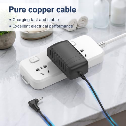 AC Adapter Charger Compatible with Wahl Trimmer 9865 9865-2801 9888-600 9891-100 Power Cord