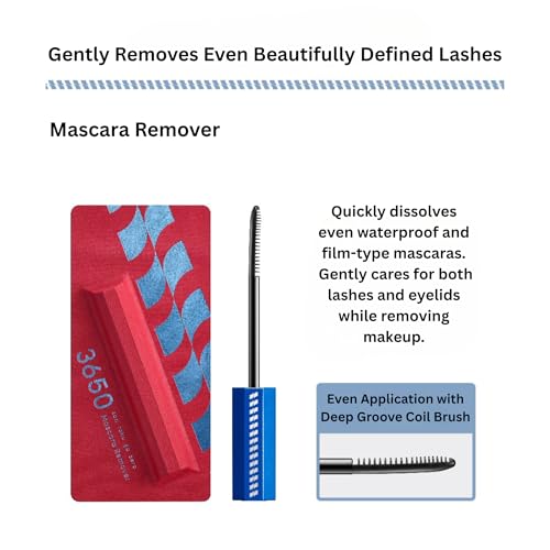 £³£¶£µ£° 3650 Waterproof Mascara Remover | Gentle Eye Makeup Remover For Sensitive Eyes
