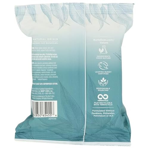 Burts Bees Cooling Body Wipes 30Ct, 30 Ct