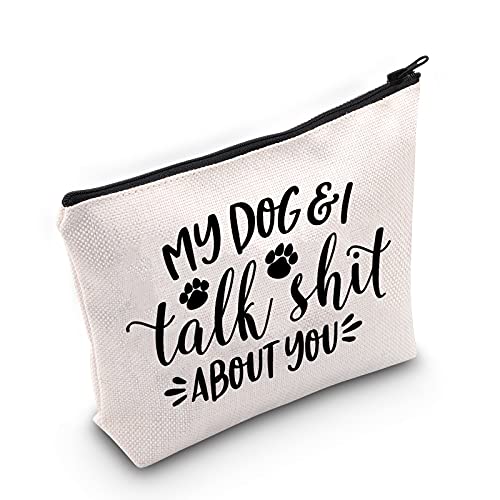 WCGXKO Musical Lover Gift Character Zipper Pouch Makeup Bag (EAT SLEEP HA CR)
