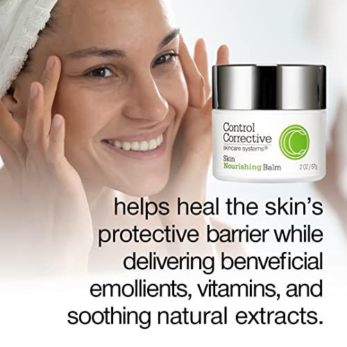 CONTROL CORRECTIVE Skin Nourishing Balm, 2 Oz - Aromatherapeutic Natural Balm For Dry Or Sensitive Skin, Essential Oil Based, Natural Butters, Botanically Based, Targeted Moisturizing