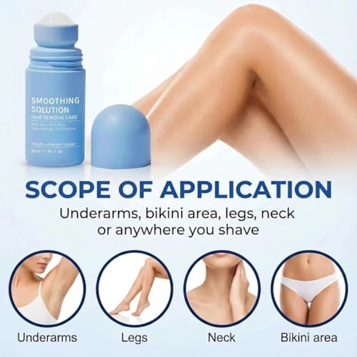 Ingrown Hair Treatment Serum ? Smoothing Solution for Razor Bumps & Hair Removal Aftercare | Hydrating Care for Underarms, Legs, Bikini Line & Arms