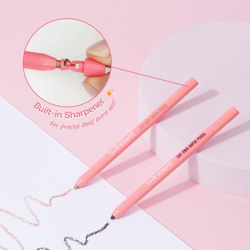 Cat Eyes Super Pencil ? Korean & K-Beauty Inspired Vegan Eyeliner | Waterproof, Long-Lasting, Smudge-Proof Makeup for Idol K-pop Looks (Twinkle Gold)
