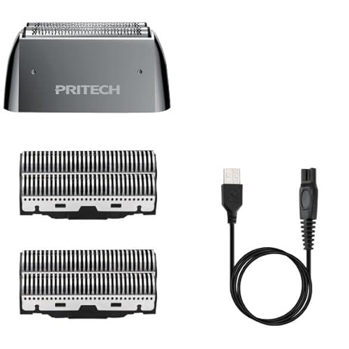 PRITECH RSM-1699 Foil Head Shaver Replacement and recharing Cable,2 Pack Cutter