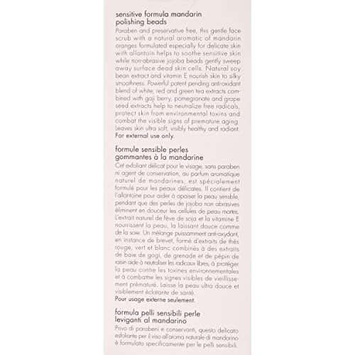 June Jacobs Sensitive Formula Mandarin Polishing Beads, 3.8 Fl Oz