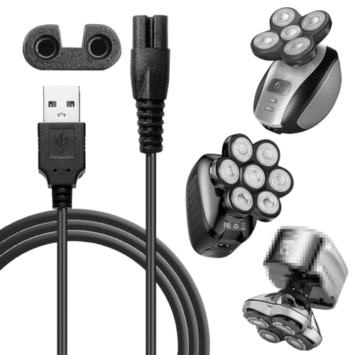Universal Power Charger Cord for Freeb**d Electric Shaver and Skull Head Shaver and Many Brands USB Electric Shaver Power Charger
