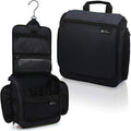 DD D&D Wanderlust D&D Hanging Travel Toiletry Bag for Men and Women ? Cosmetics, Makeup and Toiletries Organizer Kit with 10 Compartments, YKK Zippers, XXL Metal Swivel Hook, Water-Resistant Nylon