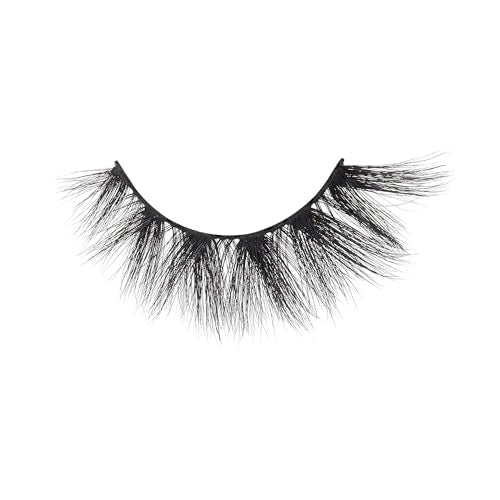 KISS Lash Couture Masterpiece False Eyelashes, Cruise', 12 mm, Contact Lens Friendly, Easy to Apply, Hand-Woven Faux Mink Reusable Strip Lashes, Includes 1 Pair of Lashes (Pack of 2)