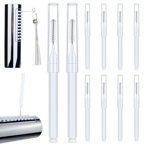 Shower Head Cleaning Brushes, Anti Clogging Cleaner Brush Shower Nozzle Clog Tools Showr Head Nozzle Picks Small Showerhead Cleaner Brush for Small Holes Gaps Nozzles Crevices Jewelry Cleaning 20PCS