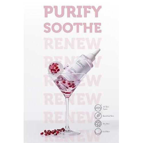 The Purest Solutions Refine & Glow PHA 1.5% Exfoliating Toner for Sensitive Skin ? Purifying & Brightening Facial Toner with Mugwort & Pomegranate Extract for Smooth, Radiant Skin