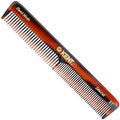 Kent 2T Fine Toot and Wide Tooth Comb For Men, Small Beard and Mustache Comb, Daily Hair Styling and Mens Grooming Combs,Handmade Saw-Cut and Polished, Made in England