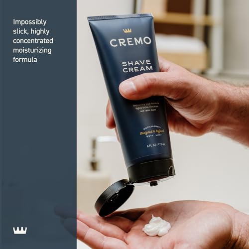 Cremo Palo Santo Shave Cream (2 Pack), Astonishingly Superior Ultra-Slick Shaving Cream for Men, Fights Nicks, Cuts And Razor Burn, 6 Fl Oz