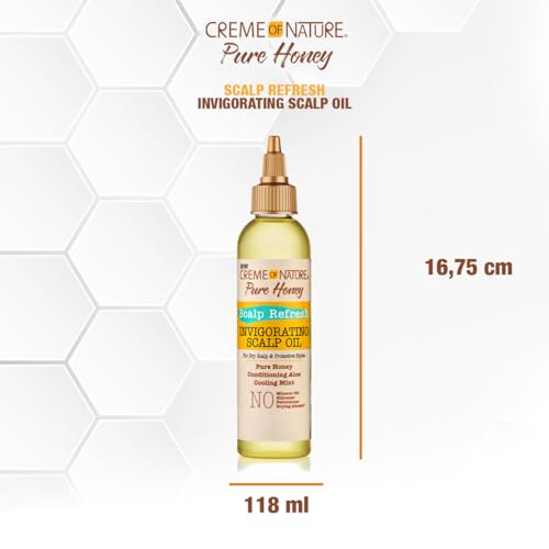 Creme of Nature Pure Honey Scalp Oil (Pack of 2)