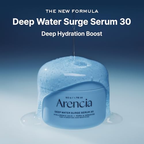 Arencia PDRN Intensive Hydration Overnight Serum - Cica PDRN + Hyaluronic Acid + Ceramide, Smooths fine line for plump glass skin, Korean Skincare 50g 1.76 oz (Pack of 2)
