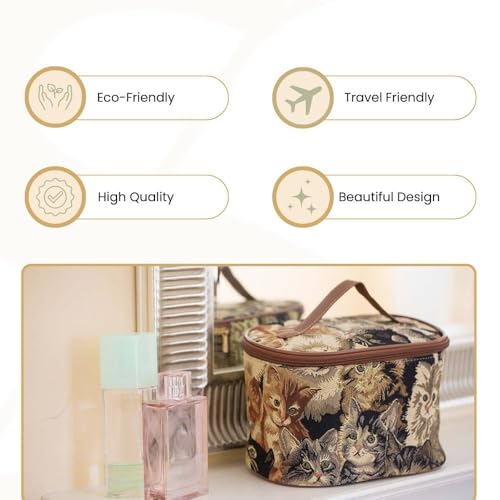 Signare Womens Vanity Bag/Toiletry Case/Make-Up Case, Available in 14 Designs