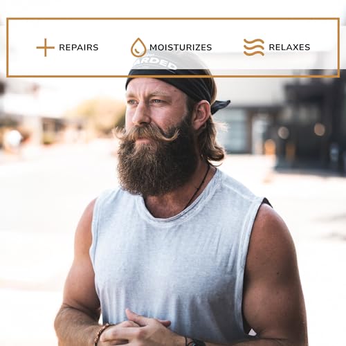 Live Bearded 3-Step Beard Grooming Kit - Wash, Oil and Butter - Made in the USA - All-Natural Ingredients with Shea, Jojoba - Growth Support | Executive Scent - Cedar, Vanilla