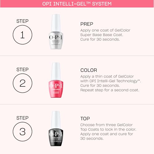 OPI GelColor | Opaque Cr?me and Sheer Shades | Long Lasting, UV Cure Gel Nail Polish with High Shine | Vegan & HEMA Free | What's Your Mani-tude | Fall 2025