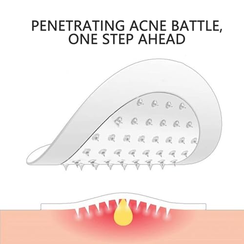 Microdarts Pimple Patches for Face, Deep & Early-Stage Zit Care, 9 Count with Cleana Swab