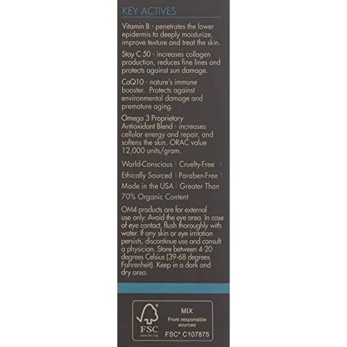 Organic Male OM4 Sensitive Step 3 - Phytonutrient Cellular Repair Serum- Ultra calming and soothing serum for men with Sensitive Skin