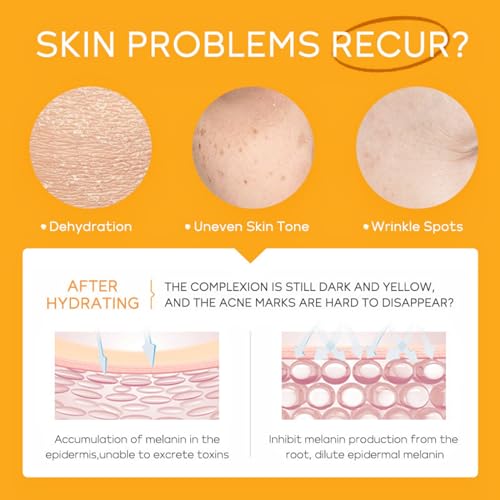 Skincare Set Gifts for Teenagers Girls, Vitamin C Skin Care Set Travel Size Skin Care Set Hydrating Skin Reduce Wrinkles Includes Face Serum,Eye Cream,Face Cream Smoothing Fine Lines£¨3PCS£©