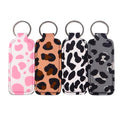 DMLSKY Lip Balm Holder Keychain, Cute Portable Key Chain Accessories for Lip Balm, Lip Gloss or Lipstick