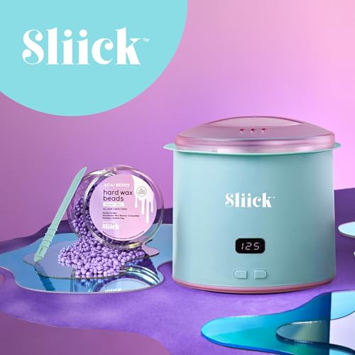 Sliick Professional Wax Warmer ? At Home Waxing Kit for Women, At Home Wax Kit for Face & Body Hair Removal