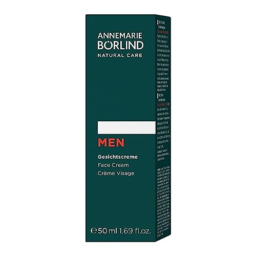 ANNEMARIE B?RLIND - MEN SYSTEM ENERGY BOOST Face Cream - energizing, nourishing & firming facial care, with organic juniper extract & Aloe Vera, vegan, 1.69 Fl. Oz.