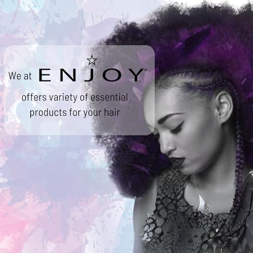 ENJOY Texture and Volume Spray for Curly Hair, Anti-Frizz Conditioning Hair Detangler - 3.4 Fl Oz.