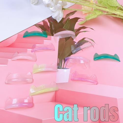 Lash Lift Shields C Curl 6 Size Lifting Pad Rapid Eyelash Shield Shiny Perm Rods Make Eyes Natural Curl Flexible Pads Extreme Rod 100 Use Elastic Lami Perming Roller Beautiful Neon Color