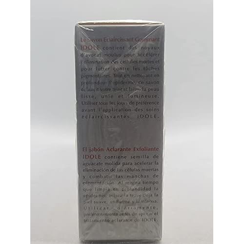 Idole Exfoliating Soap with Avocado Seed Powder, 3-Pack, Net 125g (4.4 oz)