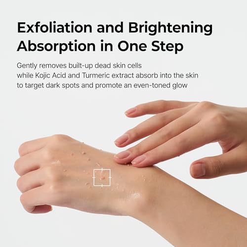 Dr. Melaxin Peel Shot Kojic Acid Turmeric Serum ? Exfoliating Dark Spot Corrector with AHA/BHA & Niacinamide, Brightening & Even Tone Facial Serum (80ml / 2.70 fl oz)