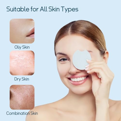 Salicylic Acid Pads-Gentle Pore Reducing, Soothing Skin Care Salicylic Acid Toner Pads, Oil Control and Exfoliation Deep Cleaning Facial Cleansing Wipes, Suitable for All Skin Types, 70 Count