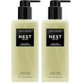 NEST New York Liquid Soap, Wild Mint & Eucalyptus - 10 fl oz - Cleanses & Nourishes Skin - Approx. 300 Pumps Per Bottle - Gluten Free & Cruelty Free (Pack of 2)