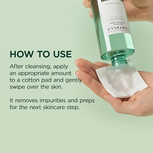 SKIN1004 Tea-Trica Purifying Toner, Korean Toner with Tea Tree & BHA, Centella Toner for Oil Control & Hydration, Lightweight Astringent for Soothing & Refreshing, Korean Skin Care, 7.10 fl.oz / 210ml