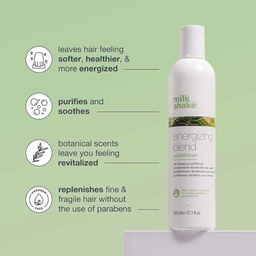 milk_shake Energizing Blend Hair Thickening Conditioner - Revitalizing Volume Conditioner for Fine and Fragile Hair