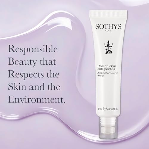 SOTHYS Anti-Puffiness Cryo Roll-On| Eye Roller Gel for Dark Circles, Puffy Eyes | Firming Undereye Care for Women