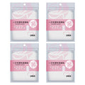 Beaupretty 400Pcs DIY Facial Sheet: Plastic face paper sheet - Precut Plastic Facial Cover for Home and Salon Clear