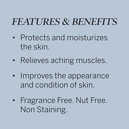SpaRitual Fragrance Free Body Oil | Unscented Body Moisturizer for Hydration and Massage Oil | 4 oz
