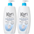 Keri Whole Body Therapy Original, Continuous Moisturization, 3 Essential Moisturizers (Vitamin E, Aloe and Sunflower Seed Oil), 20 Oz (Pack of 2)