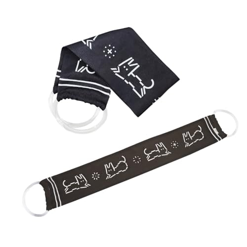 Exfoliating Shower Towel for Back Scrub - ttaemigo is a Premium exfoliating wash Cloth Made from The Secret Exfoliation Method of The Korean Royal Family. (Black)