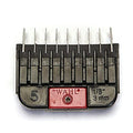 Stainless Steel Attachment Comb - # 1 For Cuts 1/8 Black by WAHL Professional for Men - 1 Pc Comb